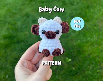 Amigurumi Baby Cow Crochet PATTERN