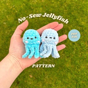No-Sew Baby Jellyfish Crochet PATTERN