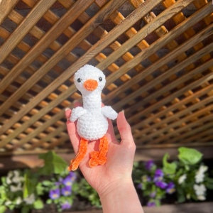 Gehaakt PATROON van amigurumi-dwaze gans afbeelding 3