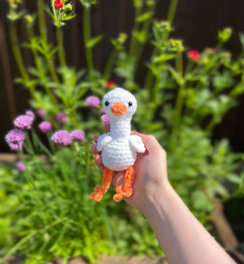 Gehaakt PATROON van amigurumi-dwaze gans afbeelding 4