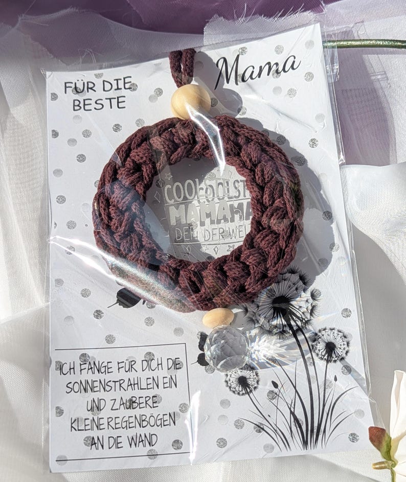 Sonnenfänger | Geburtstagsgeschenk für die Mama | Idee Muttertag