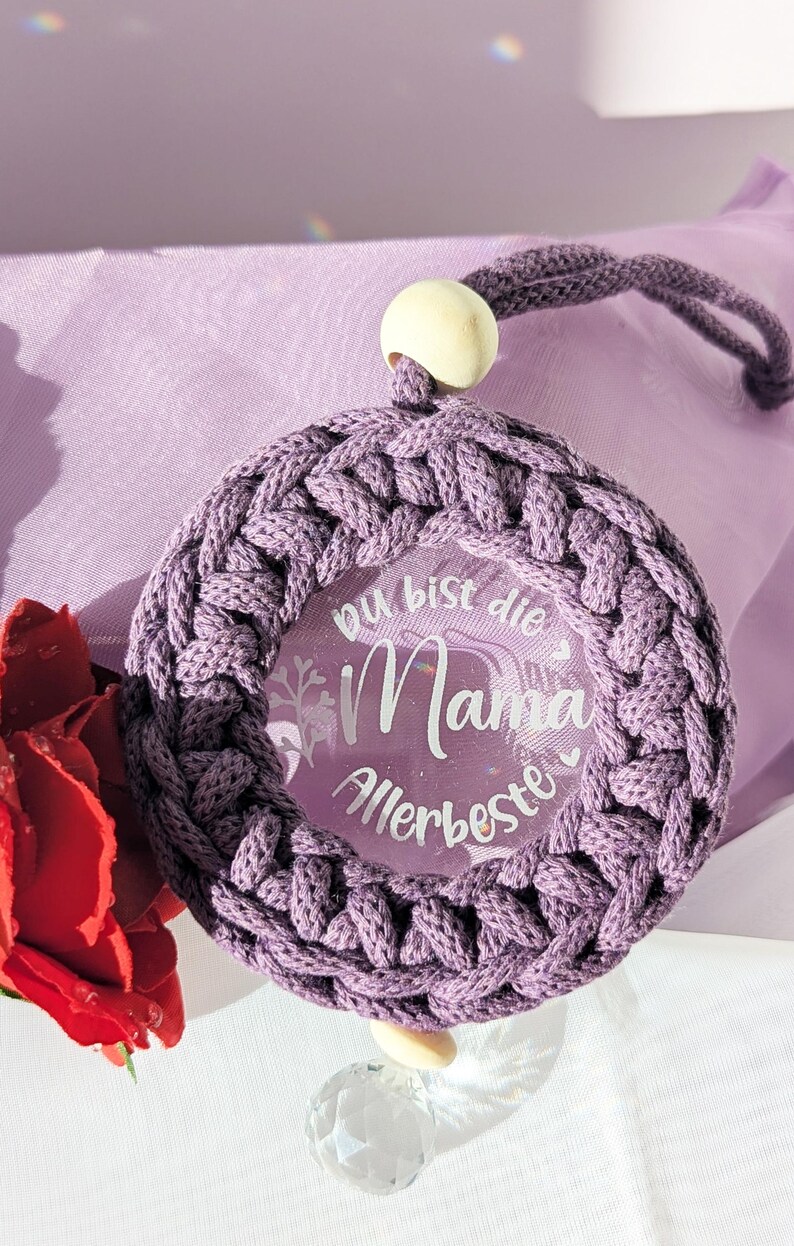 Sonnenfänger | Geburtstagsgeschenk für die Mama | Idee Muttertag