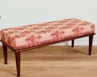 Turkish bench, Dining table bench, End of bed bench, Foyer bench, Upholstered bench, Vanity bench, Padded bench, Desk bench, 337-03