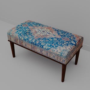 Ottoman bench, Housewarming bench, Front table bench, Bench for kitchen, Bench for livingroom, Dining room bench, Unique bench, M-255