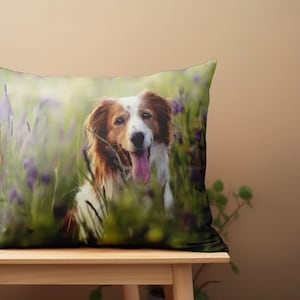 Custom Photo Pillow, Personalized Velvet Pillow, Custom Photo Pillow, Photo Gift Pillow, Memory Pillow, Personalized Gift, Custom Cushion image 7