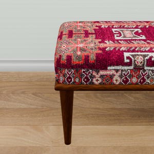 Classic bench, Dining table bench, Saloon bench, Bed end bench, Padded bench, Kilim design bench, Make up bench, Wood work bench, 20-02