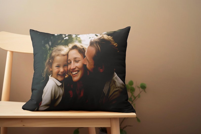 Custom Photo Pillow, Personalized Velvet Pillow, Custom Photo Pillow, Photo Gift Pillow, Memory Pillow, Personalized Gift, Custom Cushion image 10