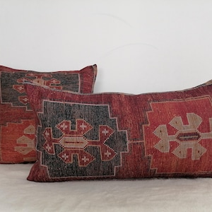 farmhouse pillow, kilim pillow cover, designer pillow, lumber pillow, bedding pillow, armchair pillow, bolster pillow, saloon pillow