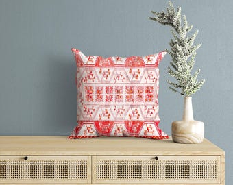 Pink Pillow Cover, Chic Decor Pillow, Garden Floor Pillow, Pillow Cushion, Wedding Decor, Birthday Gift, Couch Pillow Case, Pillow Insert