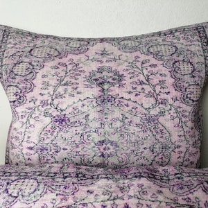 floor pillow, tv chair pillow, cushion cover, kilim pillow case, washable pillow, soft pillow, pink pillow, boho decor pillow, bed pillow image 7
