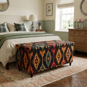 Southwestern Bank, Mudroom Lagerung, Designer Dekoration, Gothic gedruckt Lagerung, Elegante Möbel, Saloon extra Sitzplatz, Gemütliche Lagerung, M-32