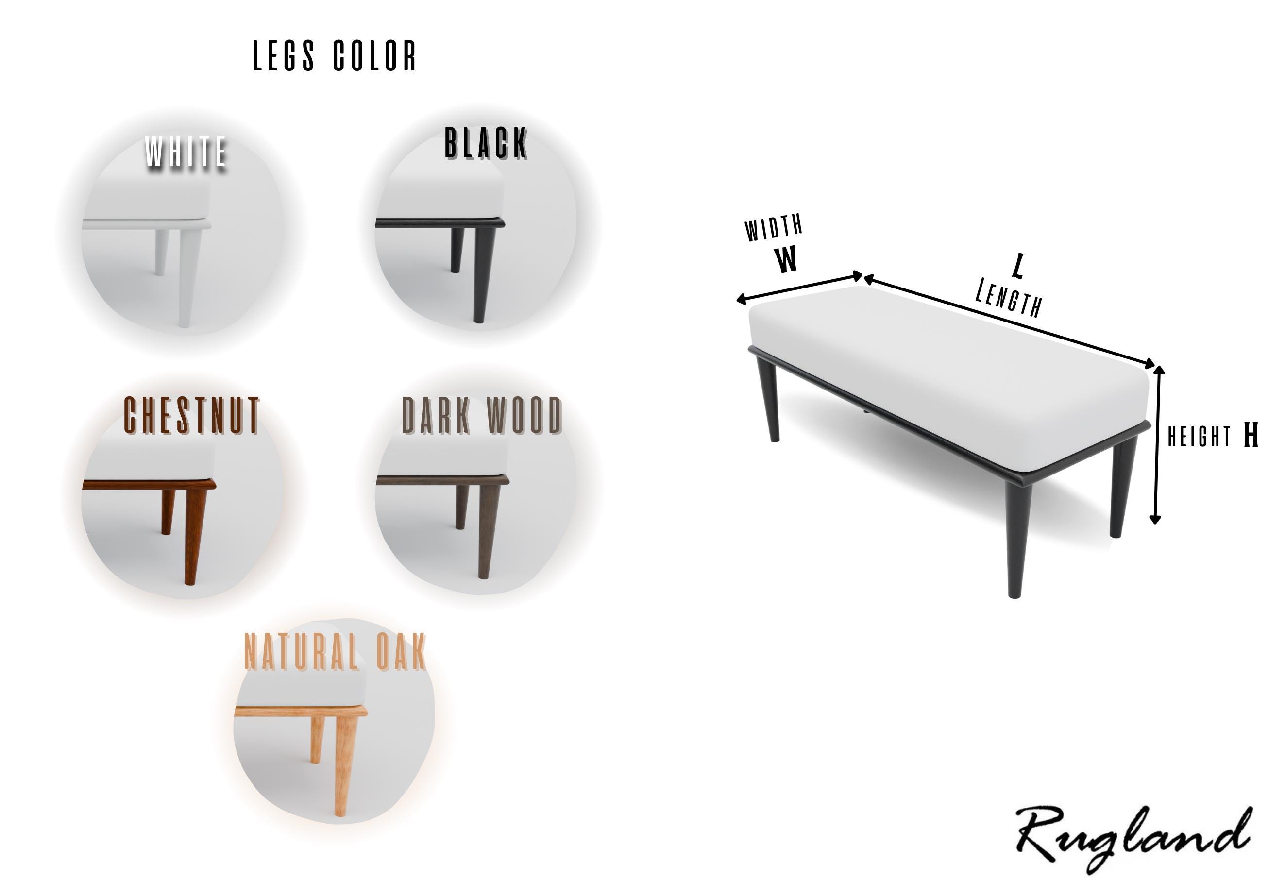 Bright Bench, Vibrant Color Bench, Daily Use Bench, Cozy Shoe Bench ...