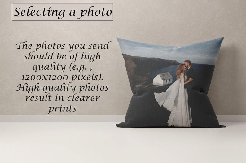 Custom Photo Pillow, Personalized Velvet Pillow, Custom Photo Pillow, Photo Gift Pillow, Memory Pillow, Personalized Gift, Custom Cushion image 9