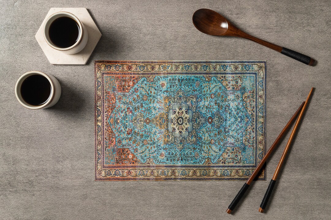 Soft Textile Mat, Durable Placemats, Gathering Mat, Celebration Mats, Dining Table Placemat