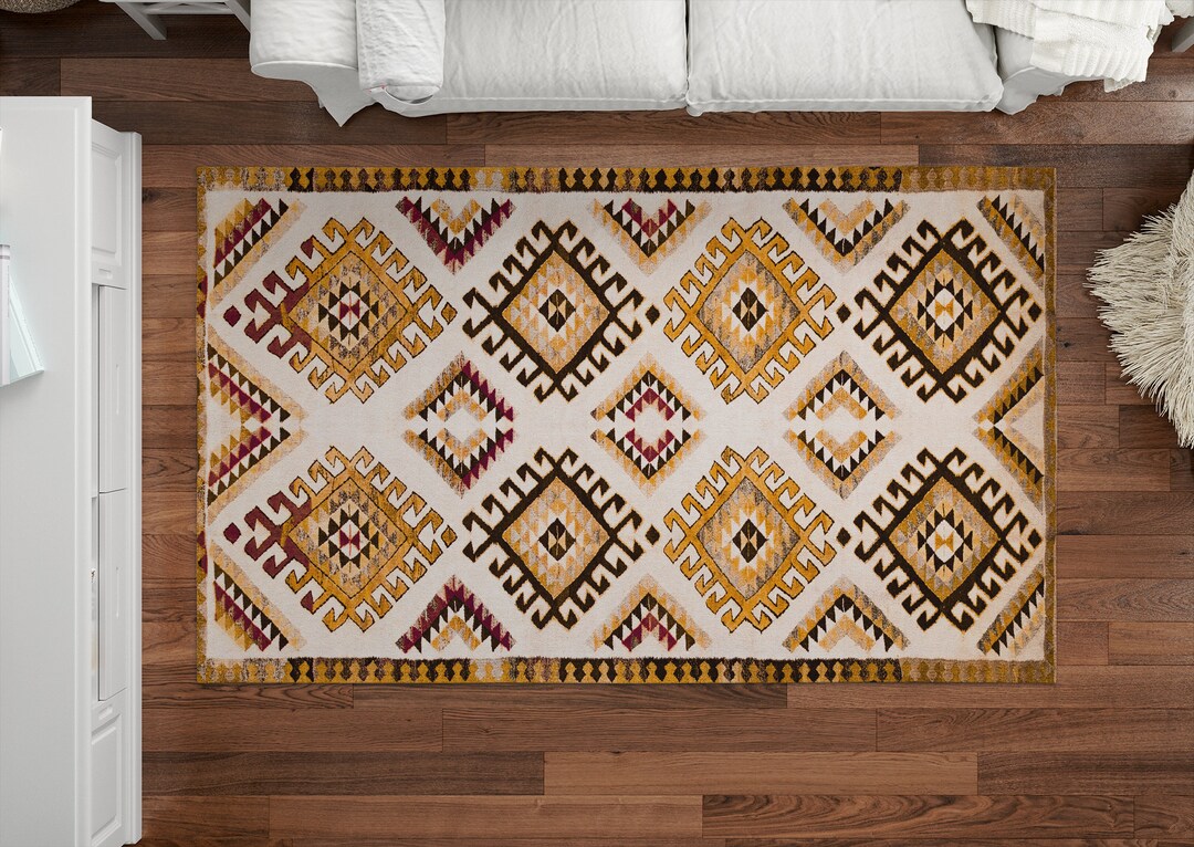 Rugs for Dining Room Persian Rug Middle Eastern Rug Vintage Etsy