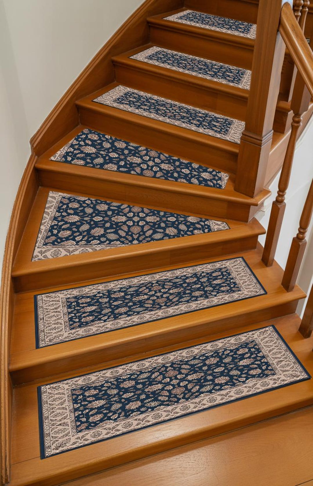Staircase Pad, Step Treads Runner, Classic Stair Rug, Decorative Step ...