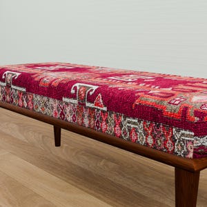 Classic bench, Dining table bench, Saloon bench, Bed end bench, Padded bench, Kilim design bench, Make up bench, Wood work bench, 20-02