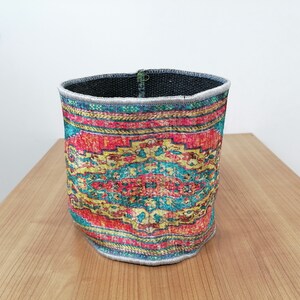 Herfstgeschenkdoos, dienbladmand, sieradendoos, ambachtelijke mand, kelim-designmand, groentemand, opbergdoos, hoes plantenbak, plantentas