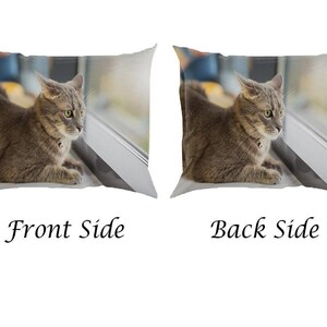 Custom Photo Pillow, Personalized Velvet Pillow, Custom Photo Pillow, Photo Gift Pillow, Memory Pillow, Personalized Gift, Custom Cushion image 5