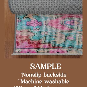 Circle area rug, Tiles rug, Soft color rug, Handmade rug, Bathroom rug, Round rug, Interior design gift, Cozy rug, Washable rug, Stylish rug
