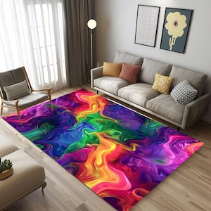 Bright color rug, Vivid color area rug, Luxury runner rug, Timeless style rug, Saloon rug, Dining room rug, Under table rug, Non-slip rug