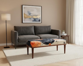 Classic Bench, Foyer Bench, Upholstered Bench, Bed End Bench