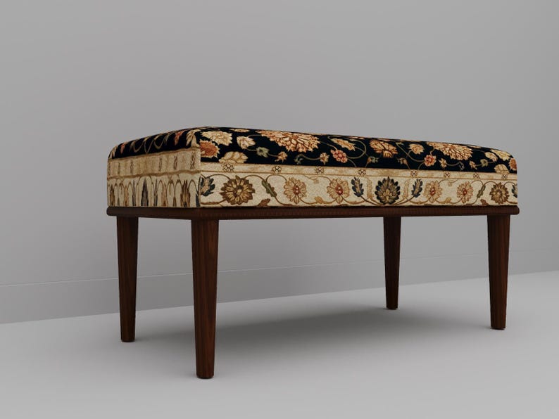 Wild bird bench, Foyer saloon bench, Reading stool, Laundry room pouf, Picnic table bench, Unique footrest, Ottoman tea table, M-216