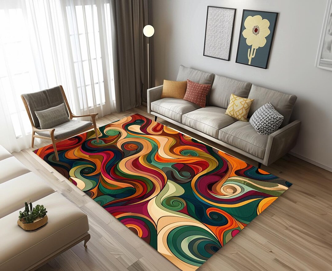 Modern Rug, Tribal Rug, Farmhouse Rug, Cozy Rug, Eclectic Rug ...