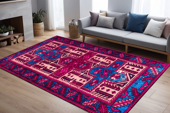 Indoor rug, Washable rug, Nonslip rug, Decorative rug, Handwoven rug, Soft rug, Comfort rug, Textured rug, Bedroom rug, Oriental rug