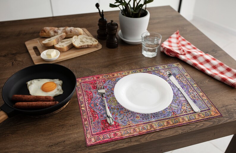 Catering Placemats, Textured Table Mat, Retro Placemat, Guests Table ...