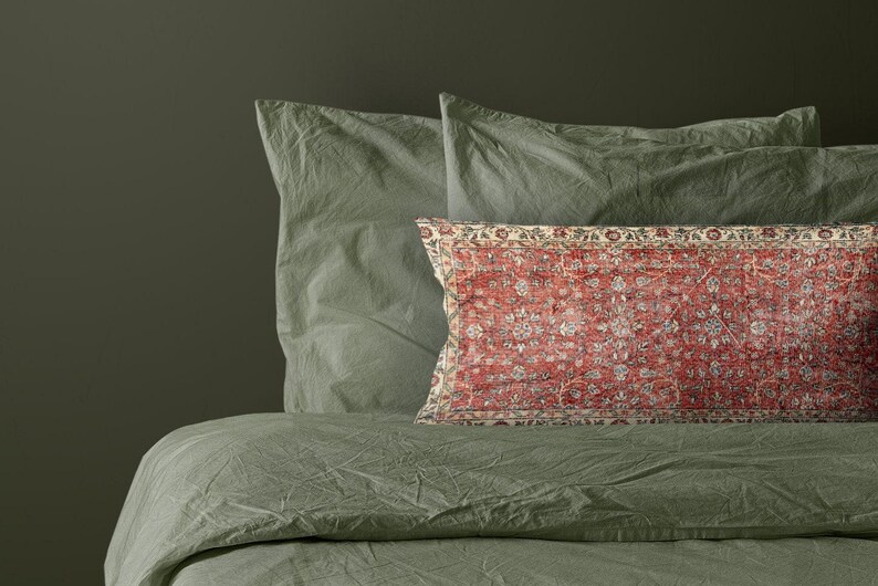 couch cushion, floral pillow case, pink lumbar pillow, bohemian pillow, botanical pillow, bench cushion, body pillow cover, armchair pillow