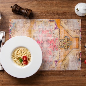Timeless Home Decor Placemats, Unique Design Tableware, Graduation Placemats, Desktop Decor Mats, Non-slip Placemat, Hotel Placemat