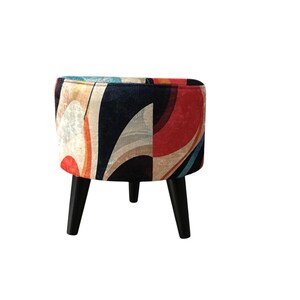 Frontdoor bench, Comfortable seat, Pouf for accent, Reading corner stool, Modern decoration, Ottoman pouf stool, Farmhouse stool, M-143