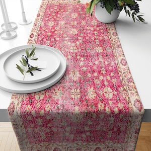 Mystischer Esstisch Schal, Make-up Schreibtischläufer, Beeindruckender Tischläufer, Cafe Decor Tischtuch, Handgemachte Tischdekoration