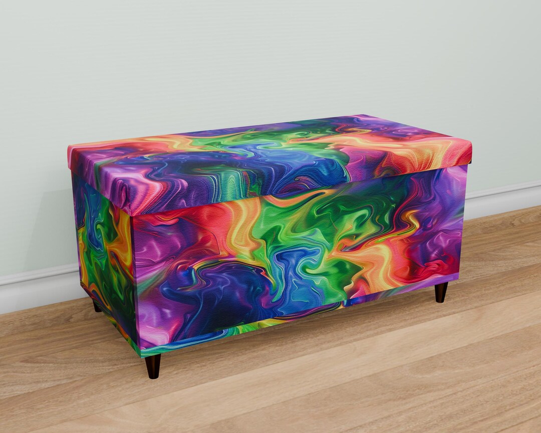 Pop Color Bench, Library Organizer, Bedroom Seating, Sustainable ...