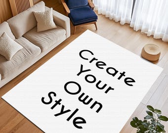 Design Your Own Floor Rug | Personalized Custom Picture Printed Non Slip Carpet