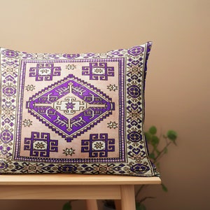 Almohada elegante, cojín rosa, almohada lumbar, almohada oriental, fundas de almohada, almohada decorativa, almohada boho, almohada bonita, decoración de arte moderno