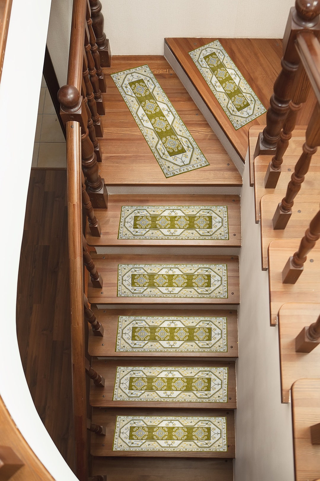 Staircases Pad, Treads Rug, Olive Green Rug, Traditional Rug, Rugs for ...