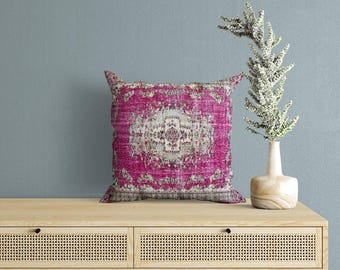 boho pillow cover, purple lumbar pillow, turkish pillows, pillow cases, pillow for bench, handmade pillow, chic pillow, washable pillow