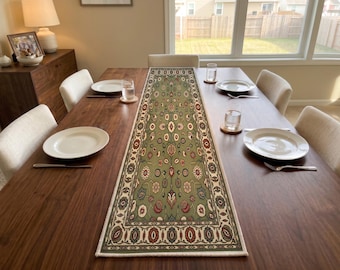 Olive Rose Field Table Runner | Coffee Bar Centerpiece | Southwestern Home Accent
