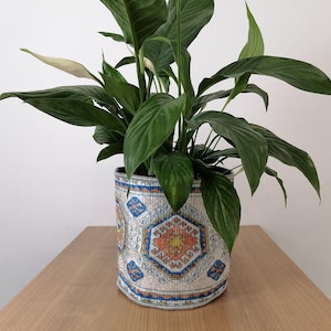 Crafts organizer, Towel basket, Unique gift box, Planter bag, Basket storage, Eclectic basket, Toy organizer, Bathroom box, Plant holder