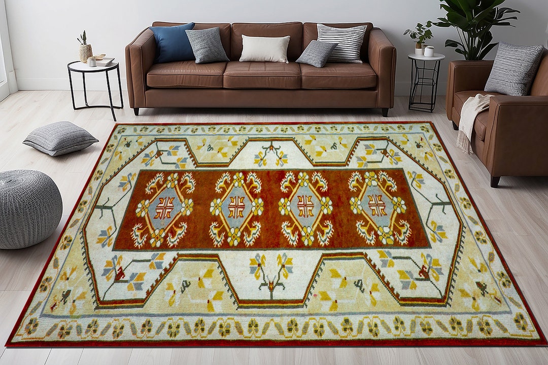 Kitchen Rug Handmade Amazing Art Print, Handmade Rug, Kitchen Rug, Rugs for Dining Room ...