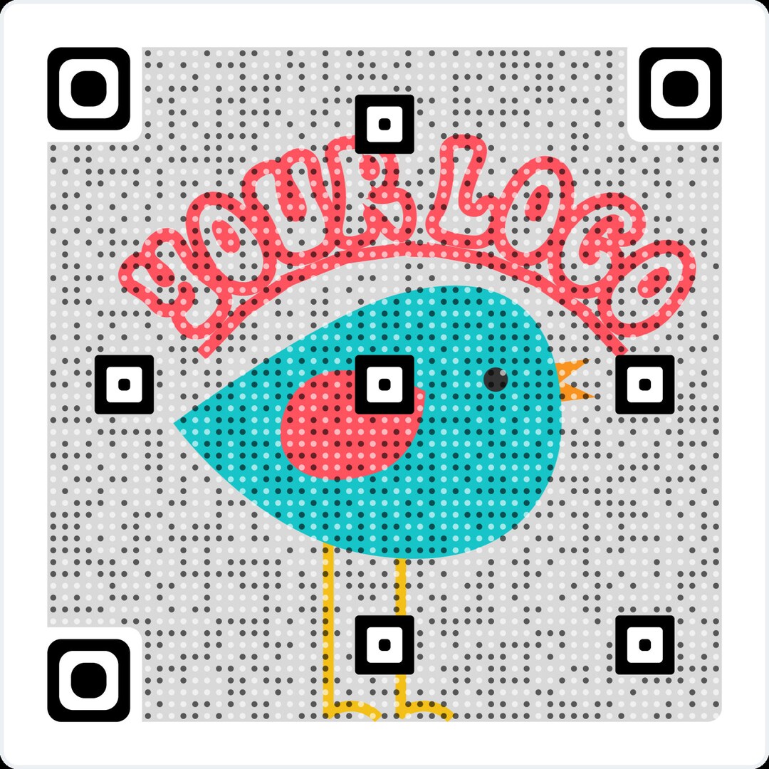 Custom QR Code With Your Logo, Digital QR Code Download, Personalized ...