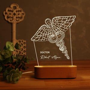 Psychology Student Graduation Gift - Neurology Art - Led Lights Sign - Anatomical Brain Lamp - Perfect Gift for Student - Brain Led Lamp image 4