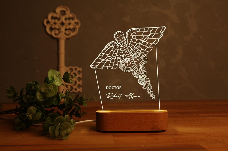 Psychology Student Graduation Gift - Neurology Art - Led Lights Sign - Anatomical Brain Lamp - Perfect Gift for Student - Brain Led Lamp image 4