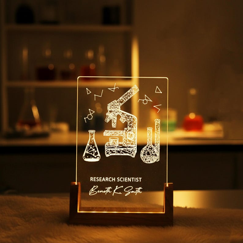 Psychology Student Graduation Gift - Neurology Art - Led Lights Sign - Anatomical Brain Lamp - Perfect Gift for Student - Brain Led Lamp image 14