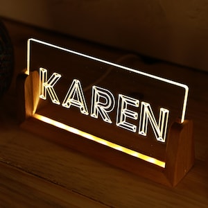 Personalized Night Light for Kids - Teenage Boy Gifts - Kids Bedroom Decor - Personalised Kid Table Lamp - Custom Baby Gift - Kids Christmas