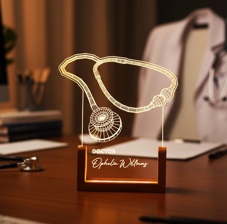 Psychology Student Graduation Gift - Neurology Art - Led Lights Sign - Anatomical Brain Lamp - Perfect Gift for Student - Brain Led Lamp image 13