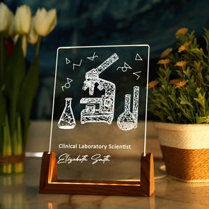 Psychology Student Graduation Gift - Neurology Art - Led Lights Sign - Anatomical Brain Lamp - Perfect Gift for Student - Brain Led Lamp image 9