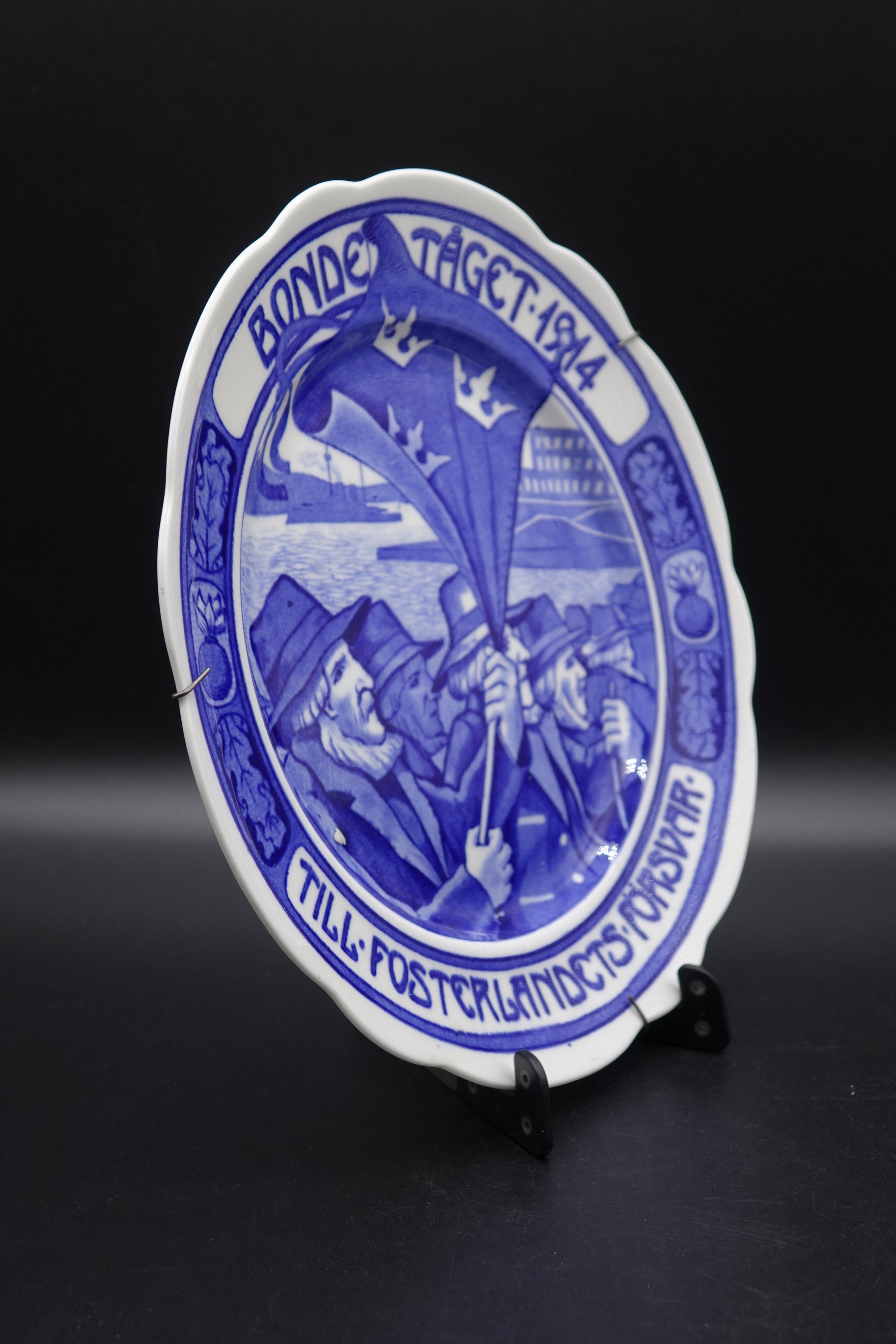 Vintage Commemorative Collector's Plate by RÖRSTRAND / - Etsy